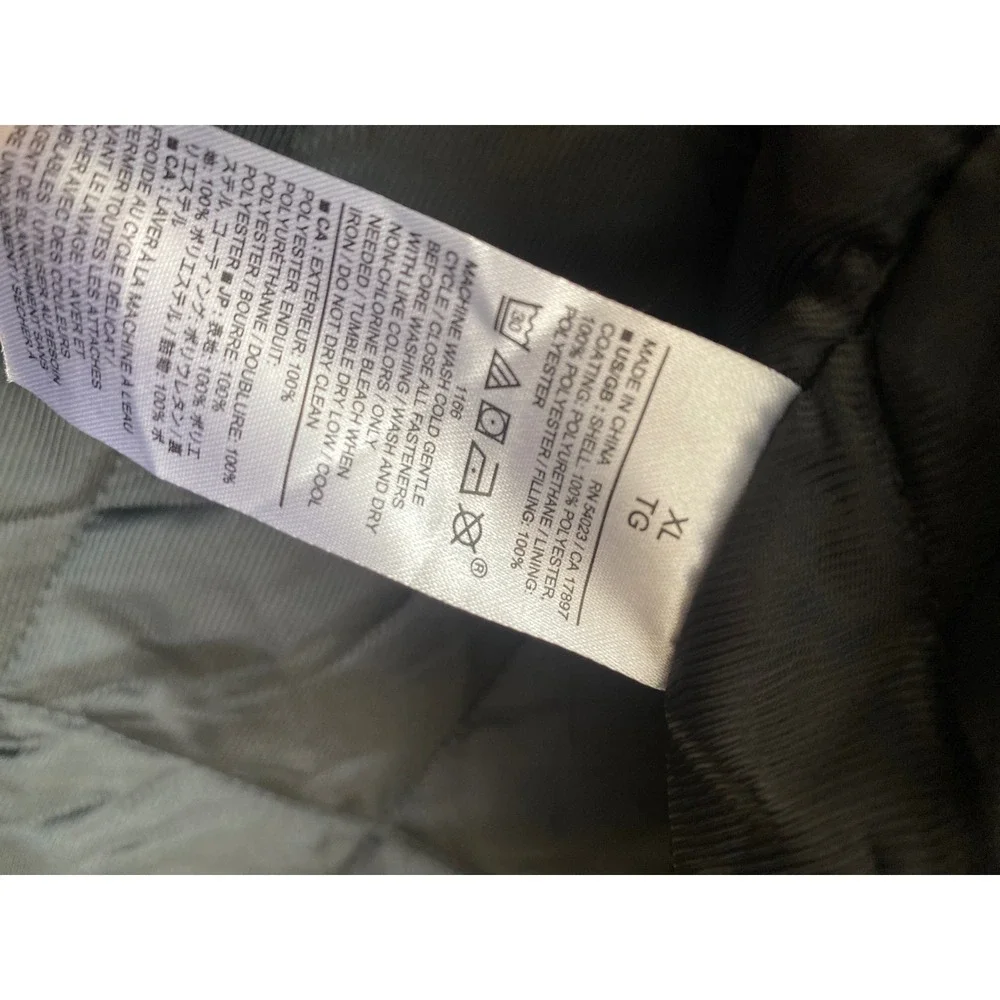 Banana Republic Mens XL Brown Quilted Lined Barn Jacket Chore Coat Button Front - Picture 7 of 7